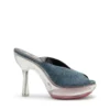 d-lake platform sdl D-Lake-Platform mules i denim och plexiglas d-lake platform sdl D-Lake-Platform mules i denim och plexiglas