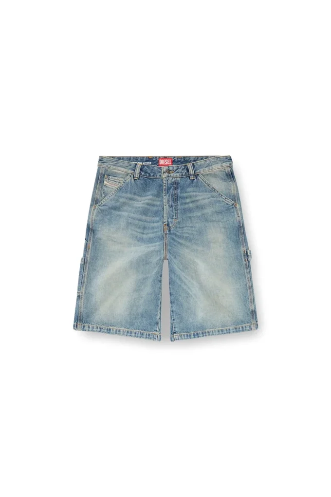 d-livery-short Denim utility shorts
