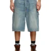 d-livery-short Denim utility shorts