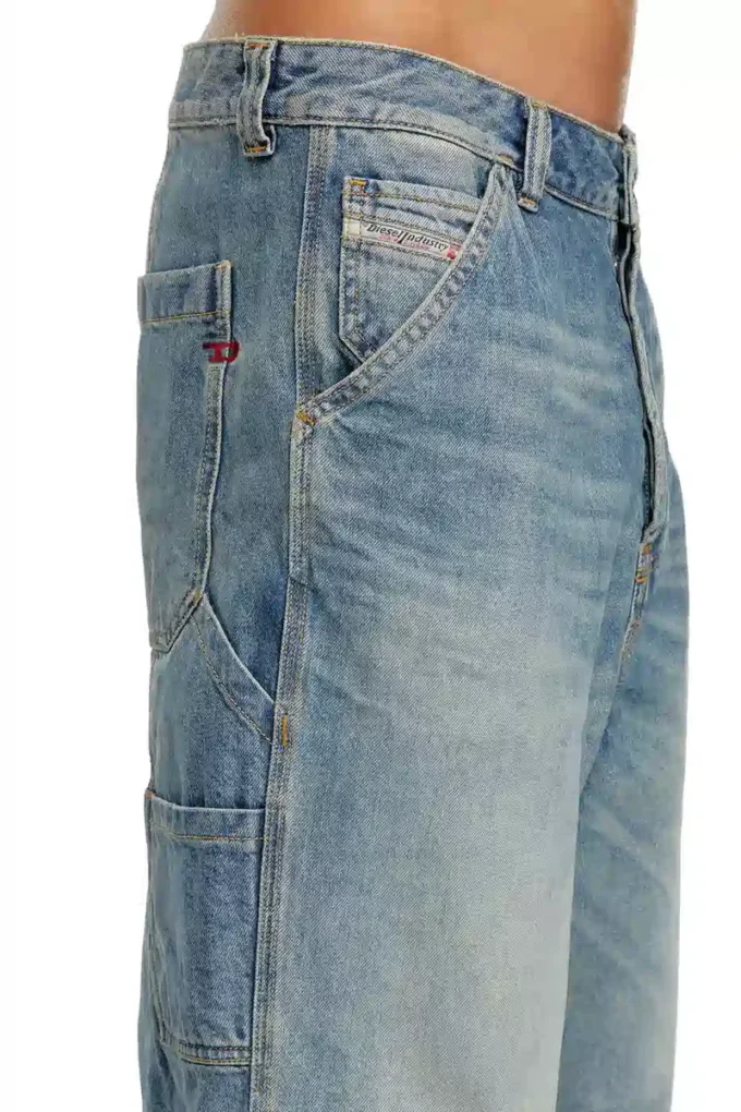 d-livery-short Denim utility shorts