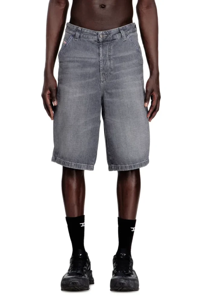 d-livery-w-short Denimshorts med avslappnad passform d-livery-w-short Denimshorts med avslappnad passform
