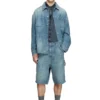d-livery-w-short Utility-inspirerade jeansshorts d-livery-w-short Utility-inspirerade jeansshorts