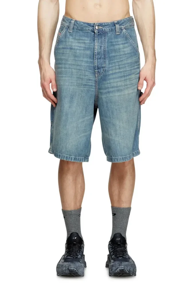 d-livery-w-short Utility-inspirerade jeansshorts d-livery-w-short Utility-inspirerade jeansshorts
