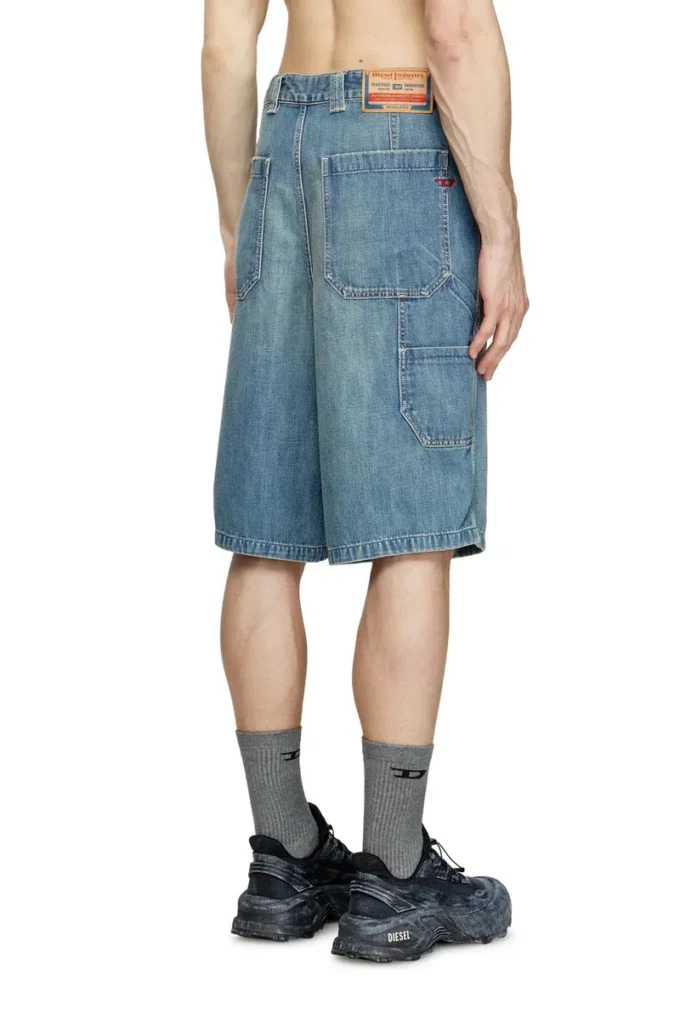 d-livery-w-short Utility-inspirerade jeansshorts d-livery-w-short Utility-inspirerade jeansshorts