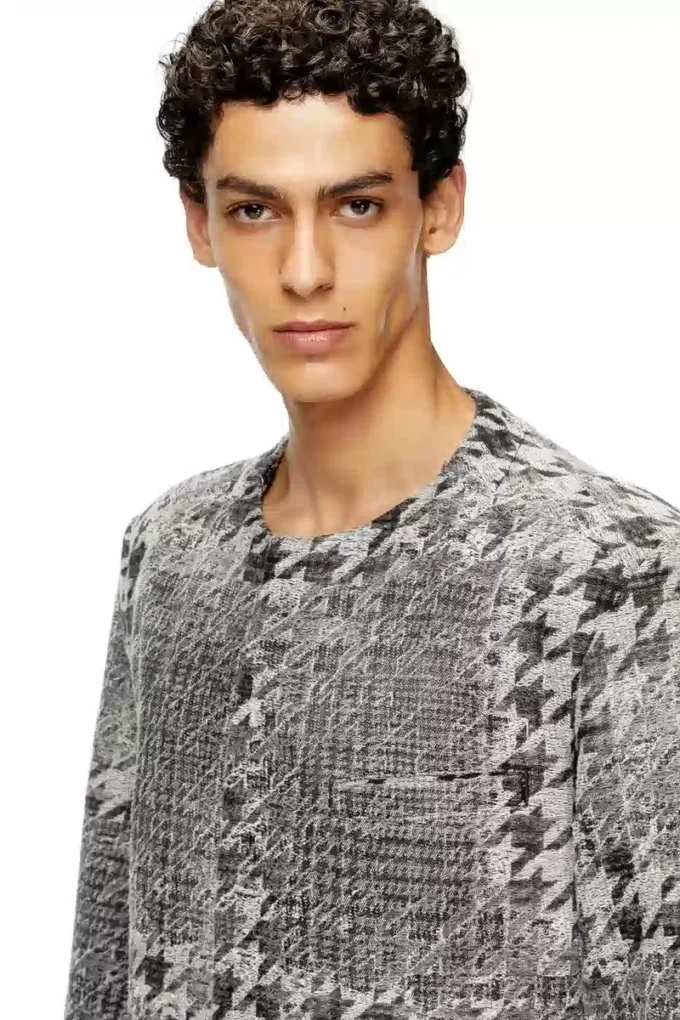 d-lot-fsh Kappa i Prince of Wales-jacquarddenim d-lot-fsh Kappa i Prince of Wales-jacquarddenim
