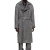 d-matthew-s Trenchcoat i mönstrat denim d-matthew-s Trenchcoat i mönstrat denim