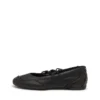 d-mile ballerina snörning w D-Mile-Snörningsballerinaskor i läder och mesh d-mile ballerina snörning w D-Mile-Snörningsballerinaskor i läder och mesh
