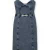 d-ony Midiklänning i jersey med denimlook d-ony Midiklänning i jersey med denimlook
