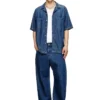 d-paroshort Bowling skjorta i denim d-paroshort Bowling skjorta i denim
