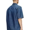 d-paroshort Bowling skjorta i denim d-paroshort Bowling skjorta i denim