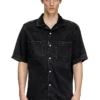 d-paroshort Bowlingskjorta i Tencel-denim d-paroshort Bowlingskjorta i Tencel-denim
