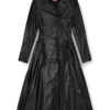 d-ragon Midi-kappa med biker-detaljer d-ragon Midi-kappa med biker-detaljer