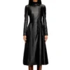 d-ragon Midi-kappa med biker-detaljer d-ragon Midi-kappa med biker-detaljer
