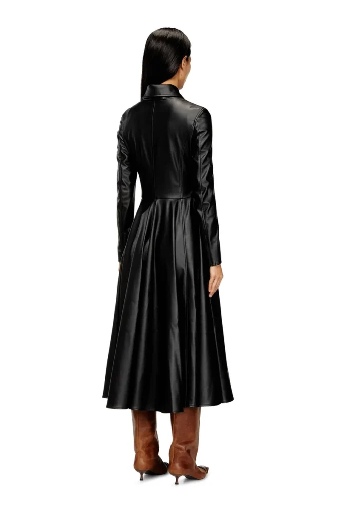 d-ragon Midi-kappa med biker-detaljer d-ragon Midi-kappa med biker-detaljer