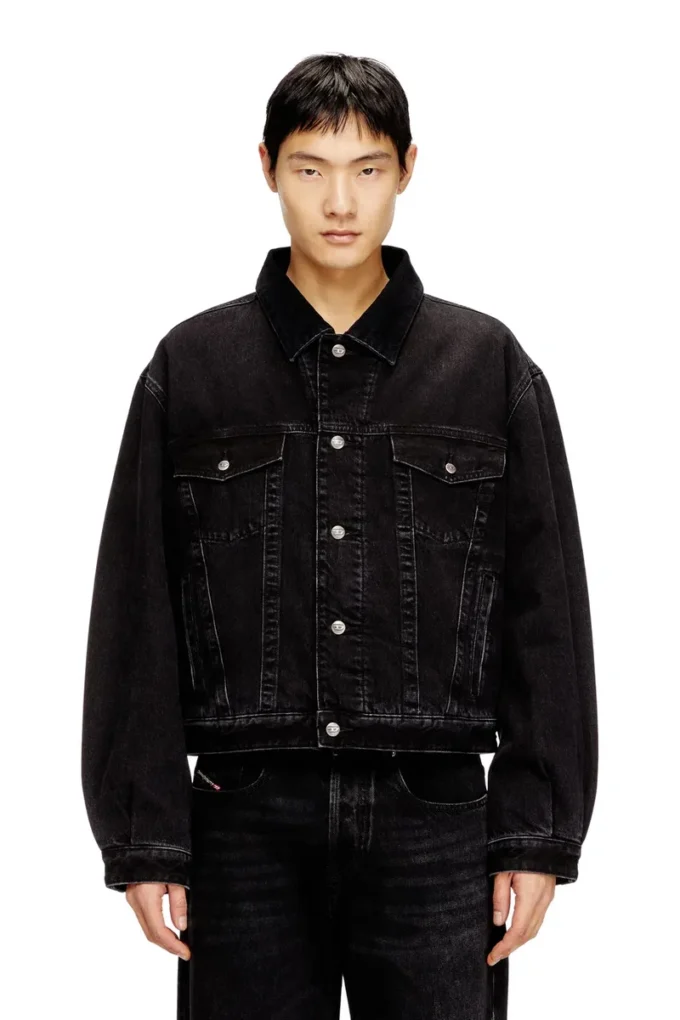 d-ranger-t Vadderad truckerjacka i denim d-ranger-t Vadderad truckerjacka i denim