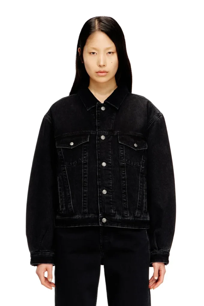 d-ranger-t Vadderad truckerjacka i denim d-ranger-t Vadderad truckerjacka i denim