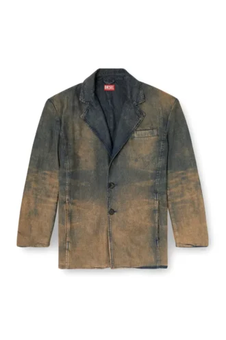 d-reg-s Blazer i flytande nyanserad denim