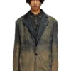 d-reg-s Blazer i flytande nyanserad denim d-reg-s Blazer i flytande nyanserad denim