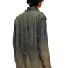 d-reg-s Blazer i flytande nyanserad denim d-reg-s Blazer i flytande nyanserad denim