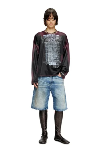 d rixford s jeansshorts med textutskrift 1 330x495 - d-rixford-s Jeansshorts med textutskrift