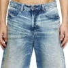 d-rixford-s Jeansshorts med textutskrift