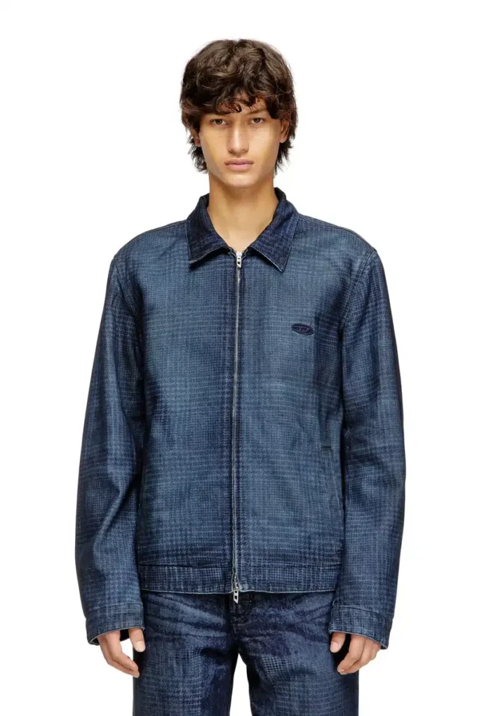 d-roheen-s Jacka i Prince of Wales-denim