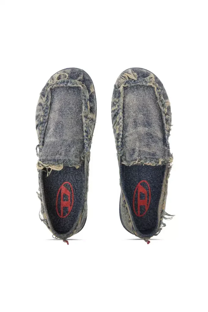 d-shock moc D-Shock-Loafers i slitna jeans d-shock moc D-Shock-Loafers i slitna jeans