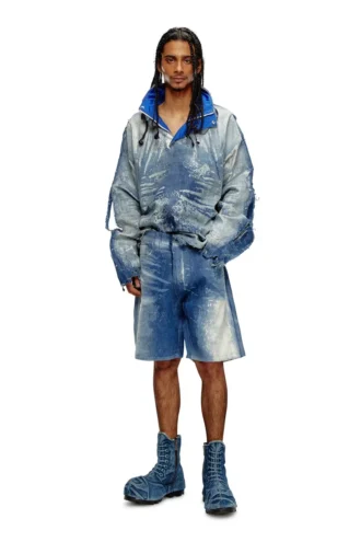 d-shorty-fse Shorts i peel-off-denim