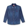 d-simply Denimskjorta med broderad logotyp d-simply Denimskjorta med broderad logotyp