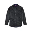 d-simply-fse Denimskjorta med craquelé-beläggning d-simply-fse Denimskjorta med craquelé-beläggning