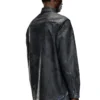 d-simply-fse Denimskjorta med craquelé-beläggning d-simply-fse Denimskjorta med craquelé-beläggning
