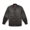 d-simply-fsh Skjorta i slitna honeycomb-denim d-simply-fsh Skjorta i slitna honeycomb-denim
