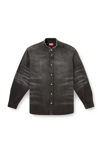 d-simply-fsh Skjorta i slitna honeycomb-denim