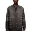 d-simply-fsh Skjorta i slitna honeycomb-denim d-simply-fsh Skjorta i slitna honeycomb-denim
