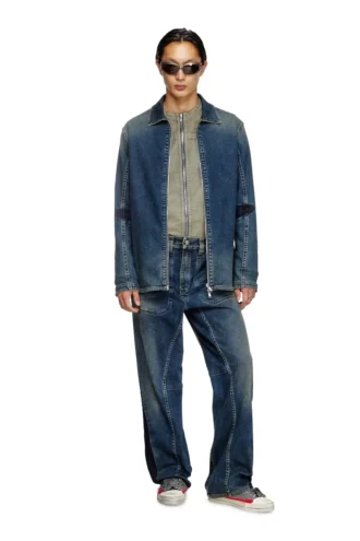d-simply-re Skjorta med dragkedja i Rehab-denim