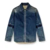 d-simply-re Skjorta med dragkedja i Rehab-denim