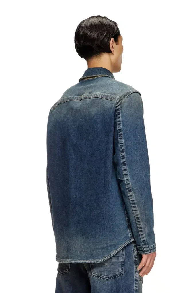 d-simply-re Skjorta med dragkedja i Rehab-denim