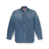 d-simply-s15 Jeansskjorta med broderi på ryggen