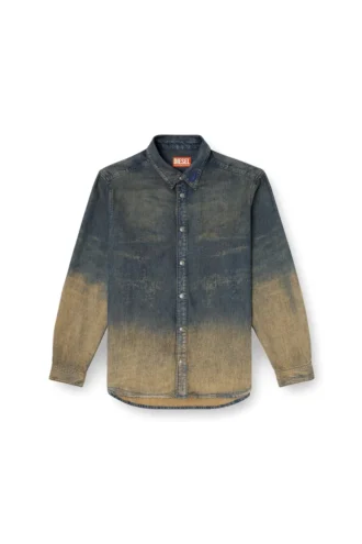 d-simply-s8 Skjorta i flytande nyanserad denim