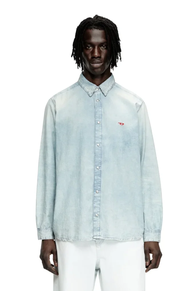 d-simply Skjorta i blekt denim d-simply Skjorta i blekt denim