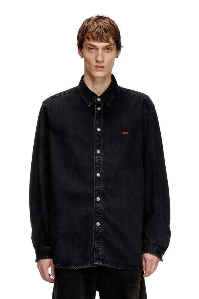 d-simply Skjorta i Tencel-denim