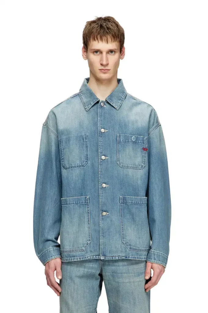 d-stack-u Denimjacka i utility-stil