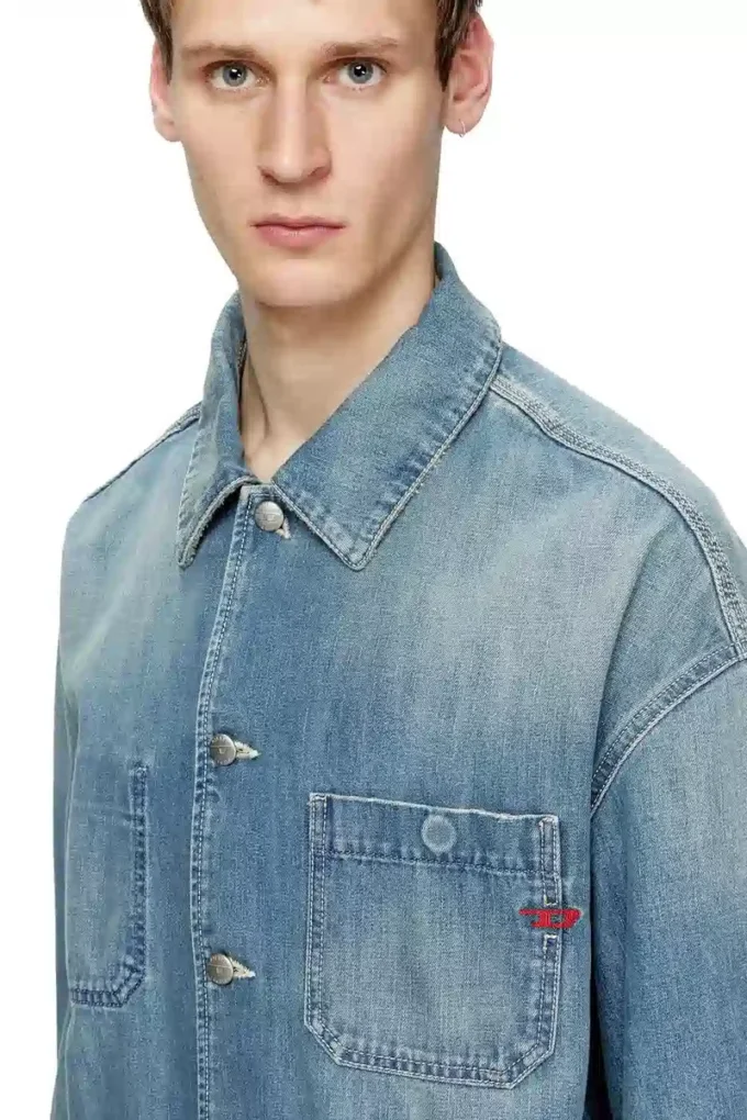 d-stack-u Denimjacka i utility-stil