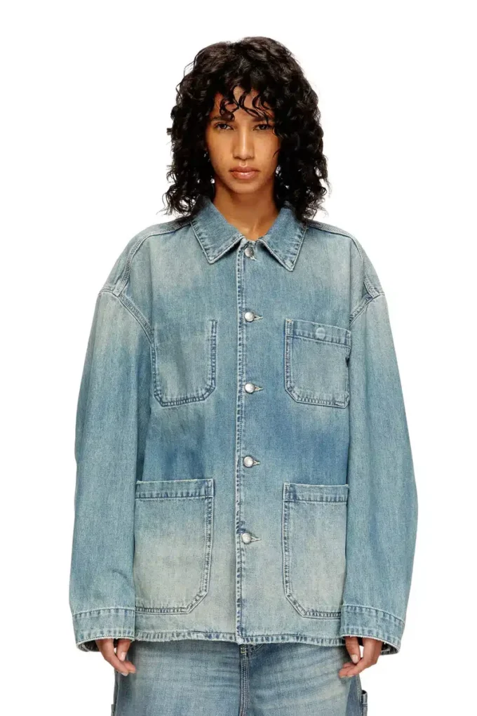 d-stack-u Denimjacka i utility-stil