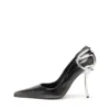 d-ten&half p D-Ten&Half-Pumps i lackat pull-up-läder d-ten&half p D-Ten&Half-Pumps i lackat pull-up-läder