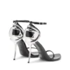 d-ten&half sandal D-Ten&Half-Stilettosandaler i lackläder och satin d-ten&half sandal D-Ten&Half-Stilettosandaler i lackläder och satin