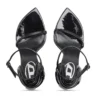 d-ten&half sandal D-Ten&Half-Stilettosandaler i lackläder och satin d-ten&half sandal D-Ten&Half-Stilettosandaler i lackläder och satin