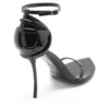 d-ten&half sandal D-Ten&Half-Stilettosandaler i lackläder och satin d-ten&half sandal D-Ten&Half-Stilettosandaler i lackläder och satin