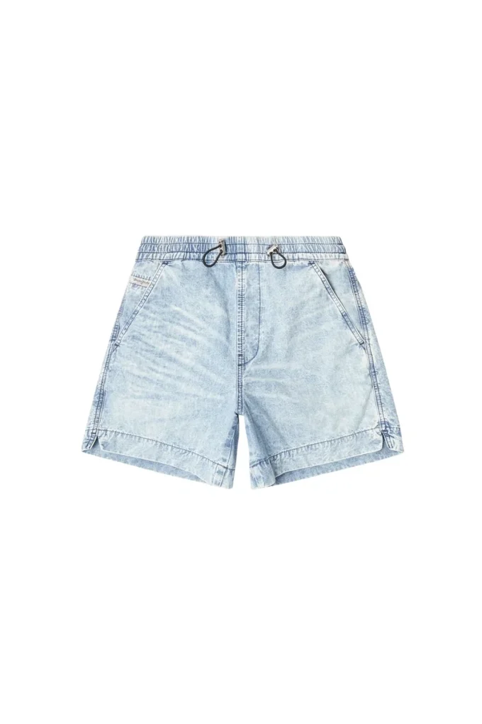 d-tenni-s Shorts i marmorerad denim d-tenni-s Shorts i marmorerad denim