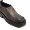 d-texan clog D-Texan-Zipped skor i slitet mocka med krackelerad effekt d-texan clog D-Texan-Zipped skor i slitet mocka med krackelerad effekt
